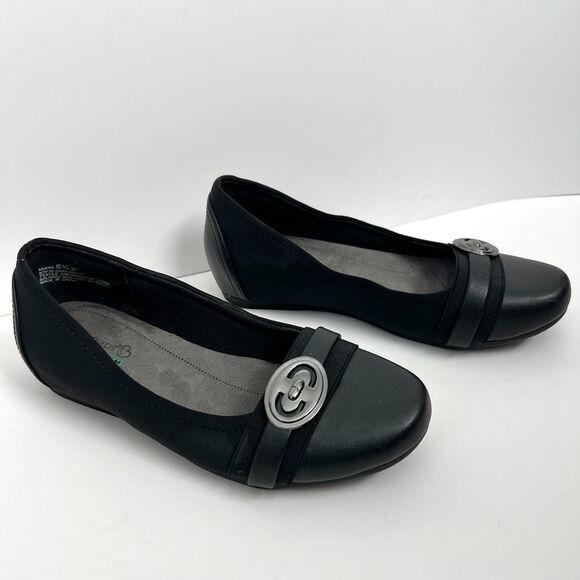 Baretraps "Miana" Memory Foam Black Shoes Flats 6.5W - Picture 1 of 10